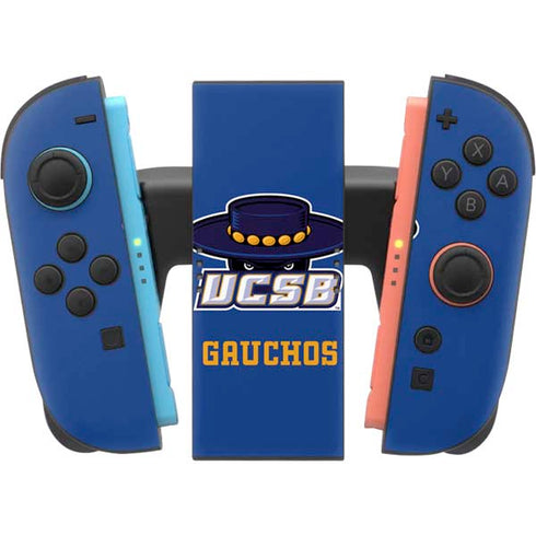 University of California-Santa Barbara UCSB Gauchos Blue Nintendo Switch 2 (2025) Joy-Con Controller Skin