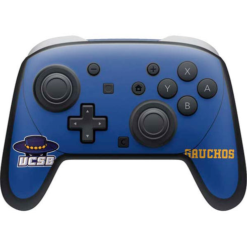 University of California-Santa Barbara UCSB Gauchos Blue Nintendo Skins