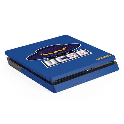 University of California-Santa Barbara UCSB Gauchos Blue PlayStation PS4 Skins