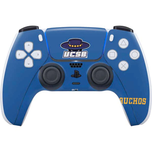 University of California-Santa Barbara UCSB Gauchos Blue PlayStation PS5 Skins