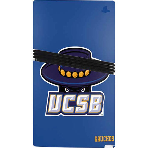 University of California-Santa Barbara UCSB Gauchos Blue PS5 Pro Bundle Skin