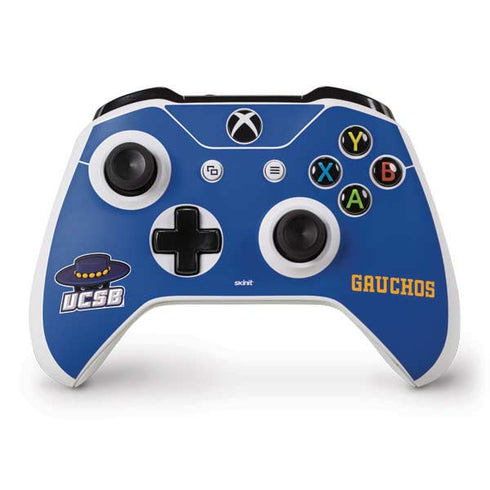 University of California-Santa Barbara UCSB Gauchos Blue Xbox One Skins
