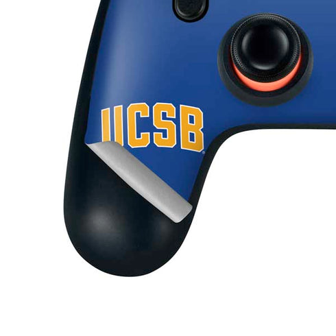 University of California-Santa Barbara UCSB Google Stadia Controller Skin