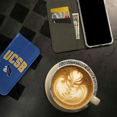 University of California-Santa Barbara UCSB iPhone 15 Plus Folio Case