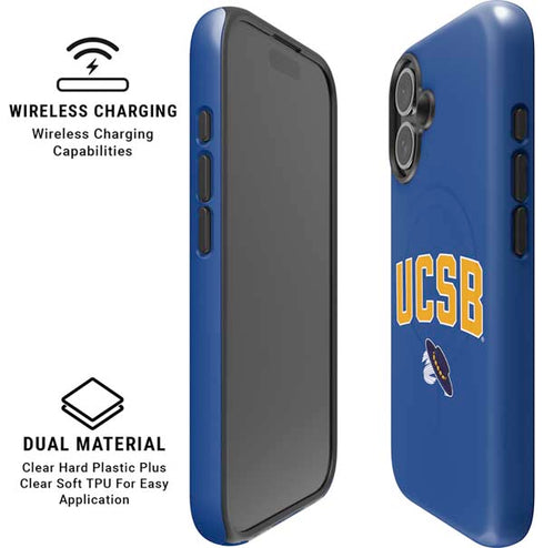 University of California-Santa Barbara UCSB iPhone 16 Magsafe Impact Case