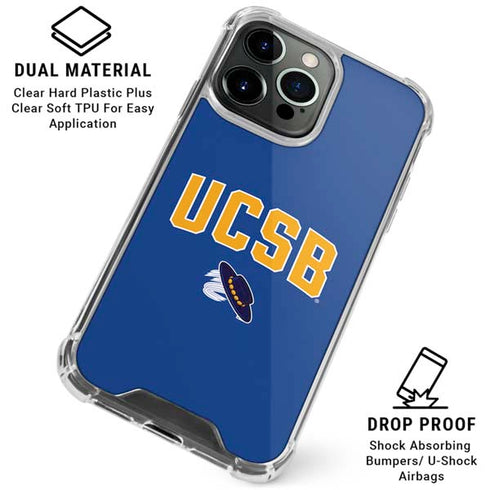 University of California-Santa Barbara UCSB iPhone 16 Pro Max Clear Case