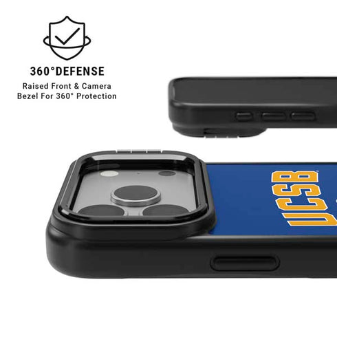 University of California-Santa Barbara UCSB iPhone 17 Pro Max Kickstand Case