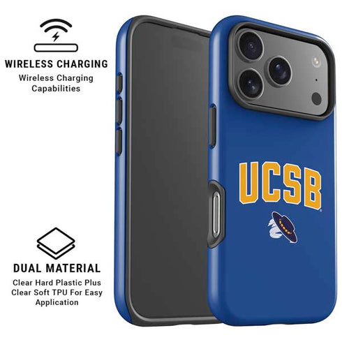 University of California-Santa Barbara UCSB iPhone 17 Pro Max Magsafe Impact Case