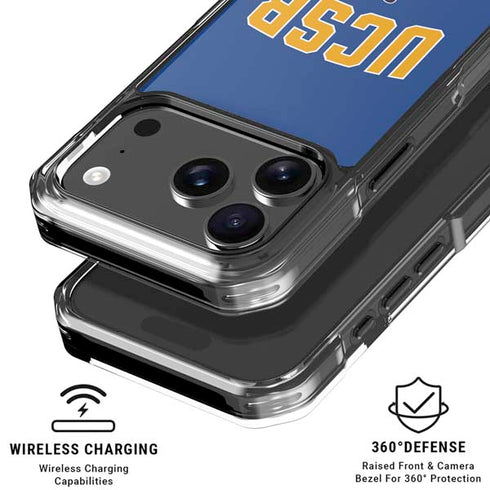 University of California-Santa Barbara UCSB iPhone 18 Pro Clear Case