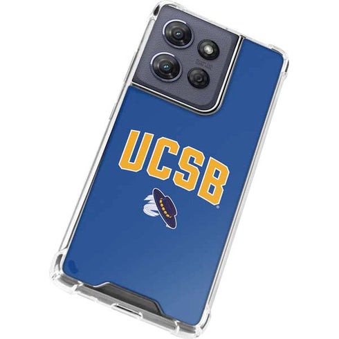 University of California-Santa Barbara UCSB Moto G 5G (2025) Clear Case