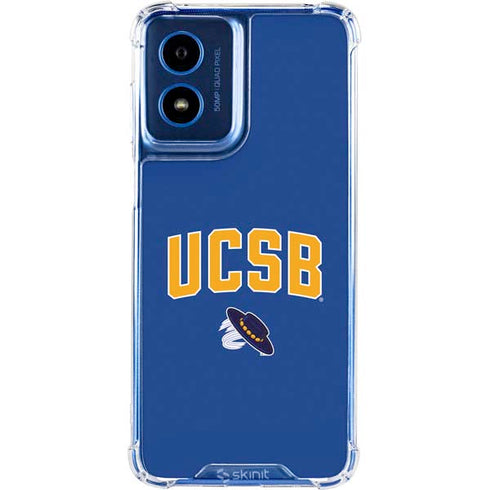 University of California-Santa Barbara UCSB Moto G 5G (2024) Clear Case