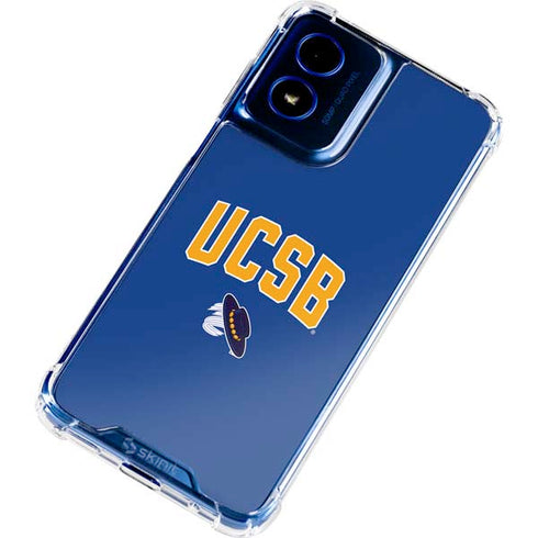 University of California-Santa Barbara UCSB Moto G 5G (2024) Clear Case