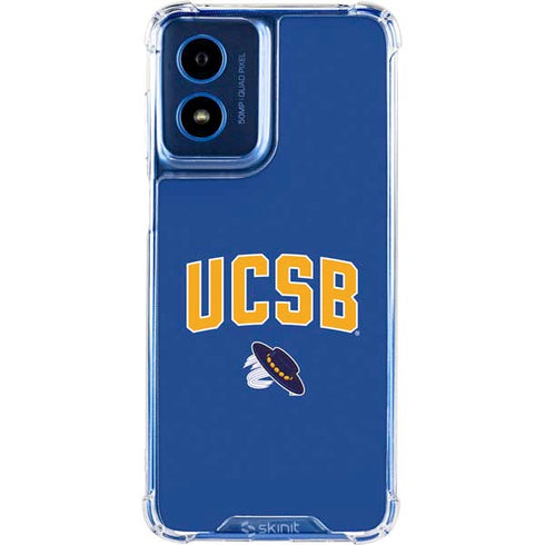 University of California-Santa Barbara UCSB Moto G Play 4G (2024) Clear Case