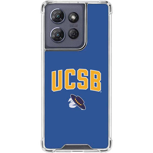University of California-Santa Barbara UCSB Moto G Play 5G (2025) Clear Case