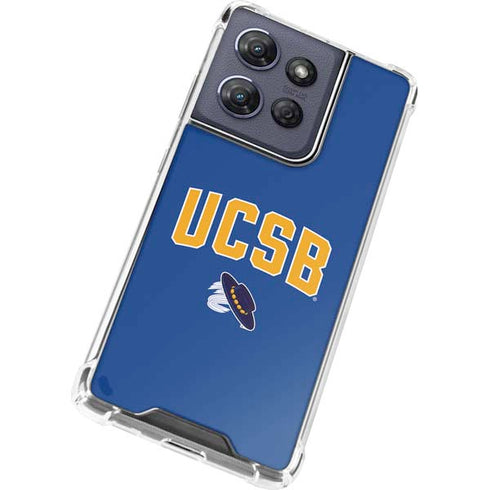 University of California-Santa Barbara UCSB Moto G Play 5G (2025) Clear Case