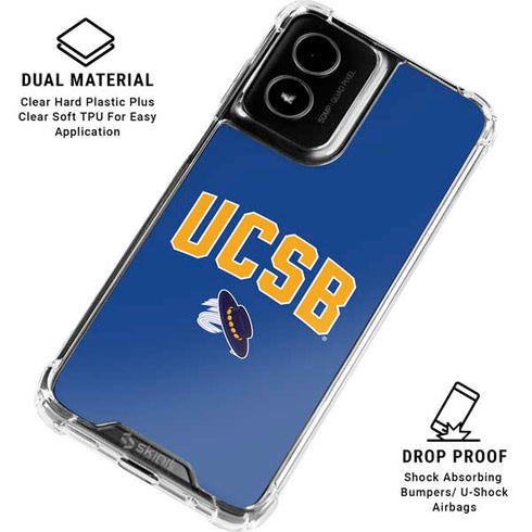 University of California-Santa Barbara UCSB Moto G Power 5G (2024) Clear Case