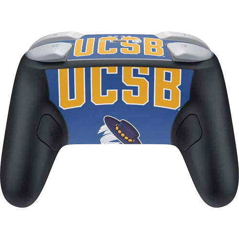 University of California-Santa Barbara UCSB Nintendo Switch 2 (2025) Pro Controller Skin