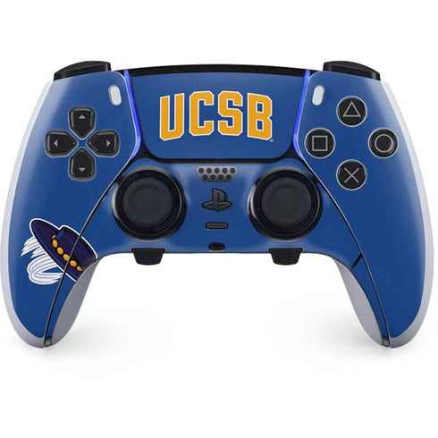 University of California-Santa Barbara UCSB PS5 DualSense Edge Pro Controller Skin