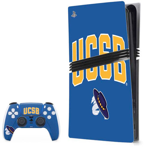 University of California-Santa Barbara UCSB PS5 Pro Bundle Skin