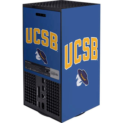 University of California-Santa Barbara UCSB XBox Series X Digital Edition Bundle Skin