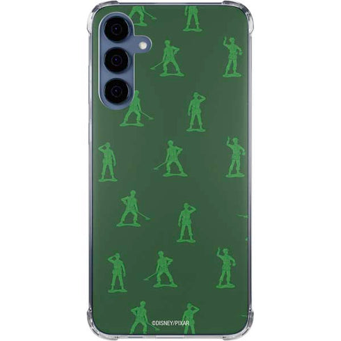 Disney Toy Story Sarge Army Print Galaxy A35 5G Clear Case