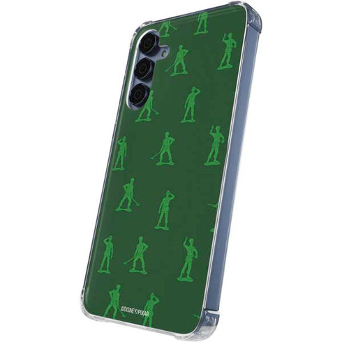 Disney Toy Story Sarge Army Print Galaxy A35 5G Clear Case