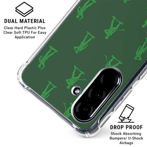 Disney Toy Story Sarge Army Print Galaxy A36 5G Clear Case