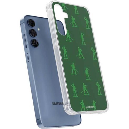 Disney Toy Story Sarge Army Print Galaxy A55 5G Clear Case