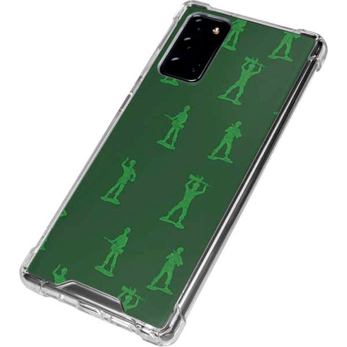 Disney Toy Story Sarge Army Print Galaxy Note20 5G Clear Case
