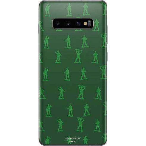Disney Toy Story Sarge Army Print Galaxy S10 Plus Skin