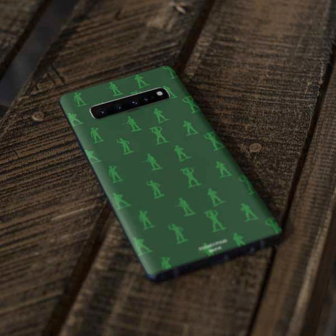 Disney Toy Story Sarge Army Print Galaxy S10 Plus Skin