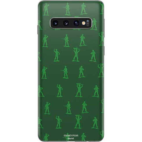 Disney Toy Story Sarge Army Print Galaxy S10 Skin