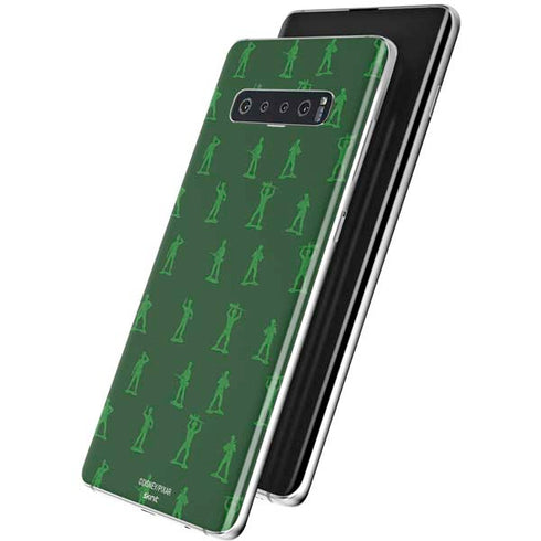 Disney Toy Story Sarge Army Print Galaxy S10 Skin