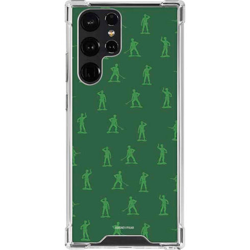 Disney Toy Story Sarge Army Print Galaxy S23 Ultra Clear Case