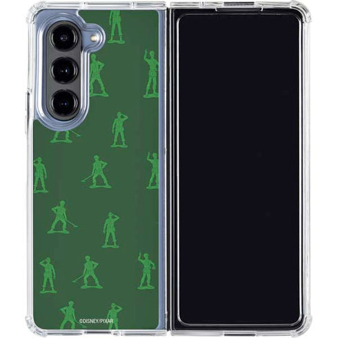Disney Toy Story Sarge Army Print Galaxy Z Fold5 5G Clear Case