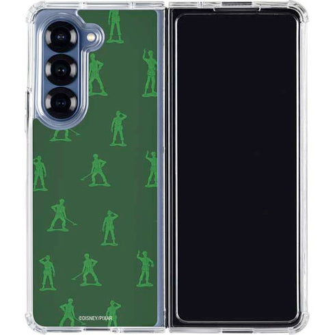 Disney Toy Story Sarge Army Print Galaxy Z Fold6 Clear Case