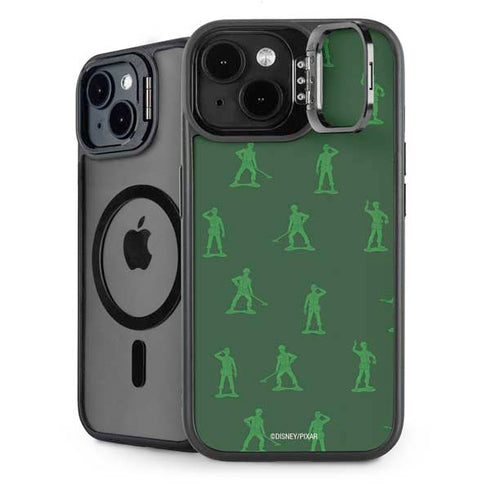 Disney Toy Story Sarge Army Print iPhone 14 Plus Kickstand Case