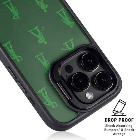 Disney Toy Story Sarge Army Print iPhone 15 Pro Max Kickstand Case