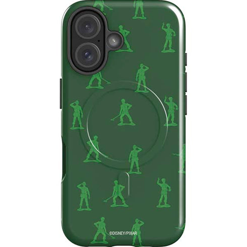 Disney Toy Story Sarge Army Print iPhone 16 Magsafe Impact Case