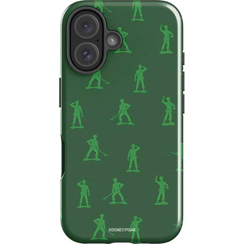 Disney Toy Story Sarge Army Print iPhone 16 Plus Impact Case
