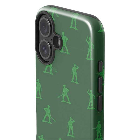 Disney Toy Story Sarge Army Print iPhone 16 Plus Impact Case