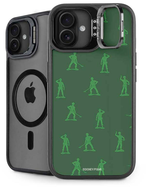 Disney Toy Story Sarge Army Print iPhone 16 Plus Kickstand Case