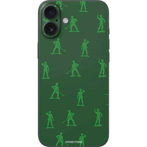 Disney Toy Story Sarge Army Print iPhone 16 Plus Skin