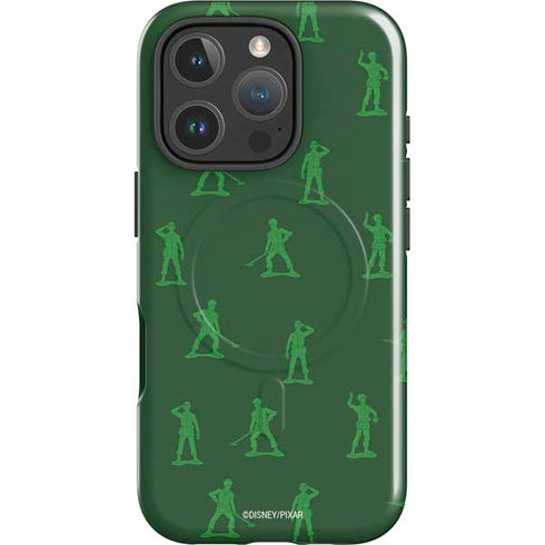 Disney Toy Story Sarge Army Print iPhone 16 Pro Max Magsafe Impact Case