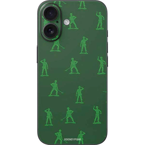 Disney Toy Story Sarge Army Print iPhone 16 Skin