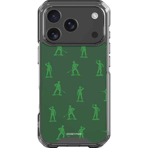 Disney Toy Story Sarge Army Print iPhone 18 Pro Clear Case