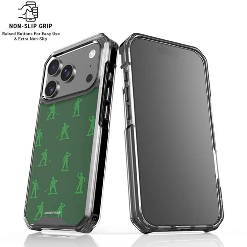 Disney Toy Story Sarge Army Print iPhone 18 Pro Clear Case