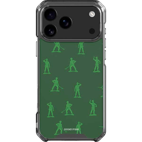 Disney Toy Story Sarge Army Print iPhone 18 Pro Max Clear Case
