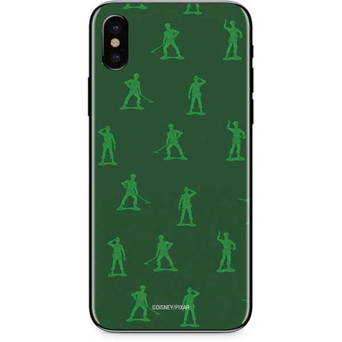 Disney Toy Story Sarge Army Print iPhone XS Skin