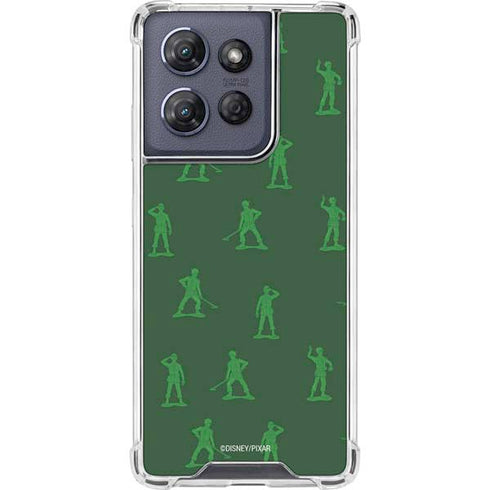 Disney Toy Story Sarge Army Print Moto G 5G (2025) Clear Case